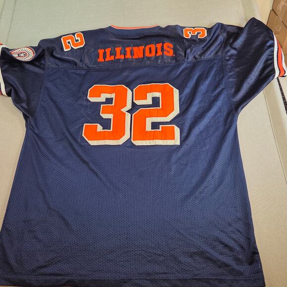 Colosseum Fighting Illini Jersey #32 XXL Vintage Chief Illiniwek Korea - Picture 1 of 11